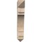 Ekena Millwork Merced Arts & Crafts Rough Sawn Bracket, Douglas Fir, 6"W x 30"D x 38"H BKT06X30X38MRC03RDF - alternate 3